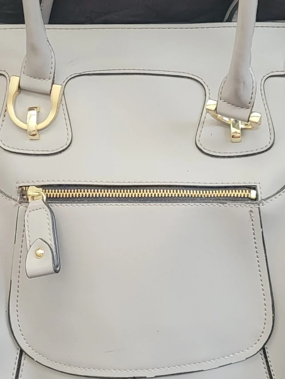 London Fog Kingsbridge Gray Tote